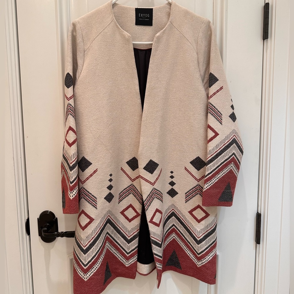 Ekyog, coat jacket, perfect condition, size uk 8, from France